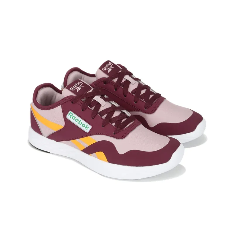 Reebok Fitness Sheen Wear-Resistant Low-Top Running Shoes Women's Burgundy-2