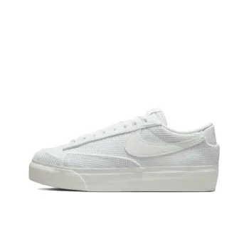 Nike Blazer Low Platform Woven Summit White Women's
