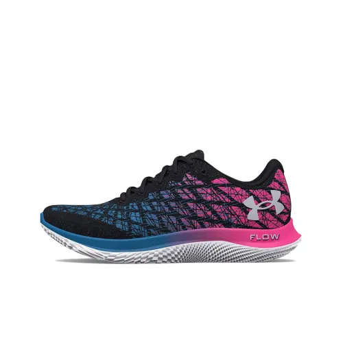 Under Armour Flow Velociti Wind 2 Running Shoes Women's Low-Top Black/Pink