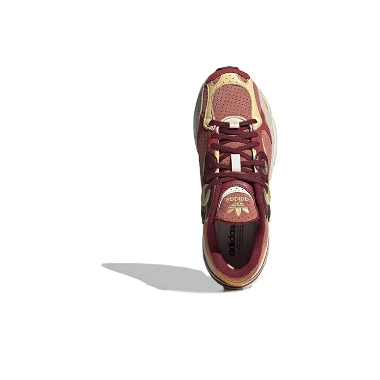 Adidas Astir Burgundy Orange Tint Women's-4