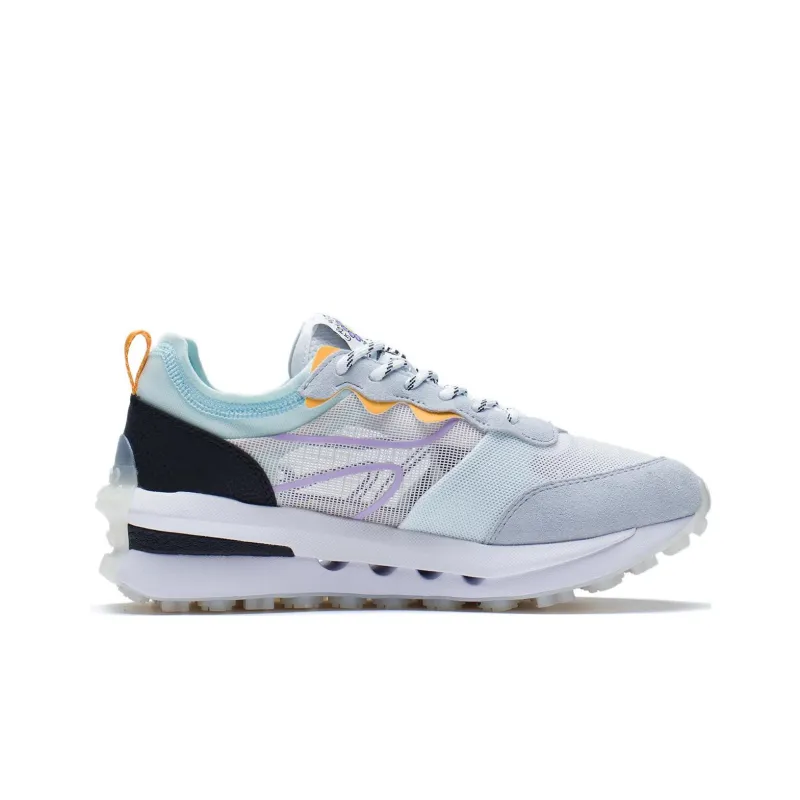 LINING Square Circle V2 Casual Shoes Women's Low Top Standard White/Dawn Gray/Black-1