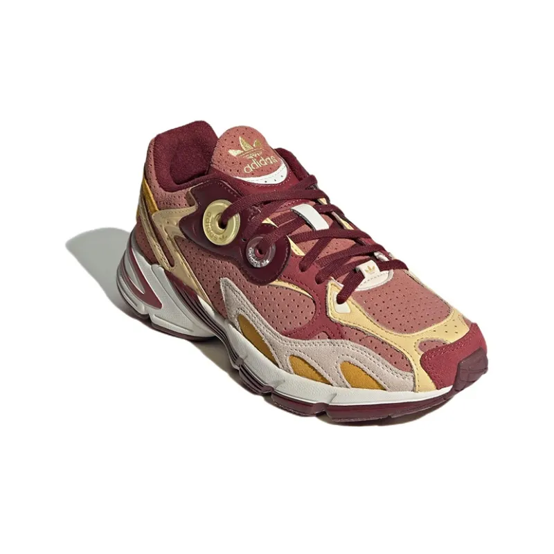 Adidas Astir Burgundy Orange Tint Women's-2