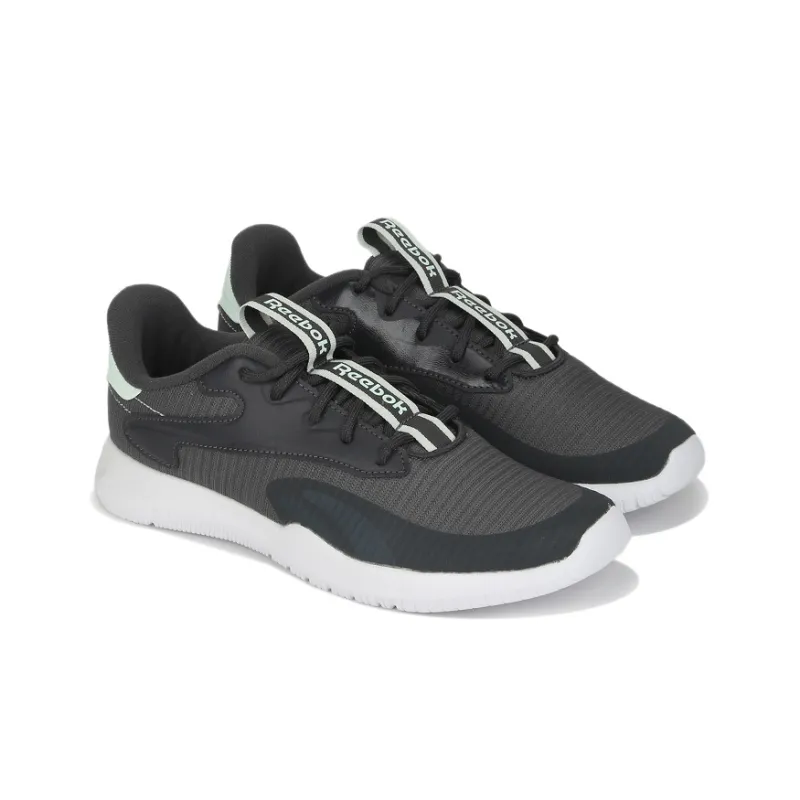 Reebok Fitness Smash Wear-Resistant Low-Top Running Shoes Women's Graphite Black-2