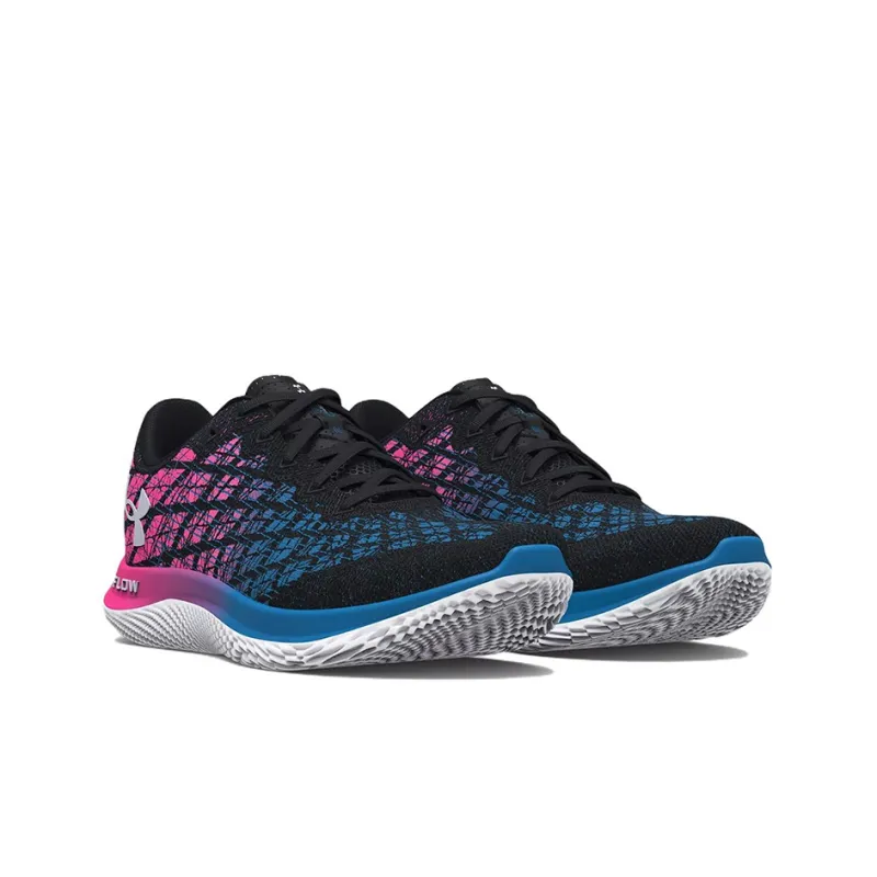 Under Armour Flow Velociti Wind 2 Cn 'Black Bright Pink' Women's-2
