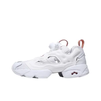 Reebok Instapump Fury Anti Slip Wear Resistant Low Top Casual Running Shoes Unisex Cloud White