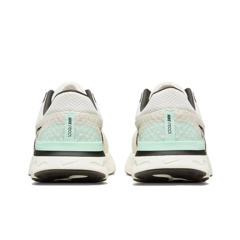 Nike React Infinity Run Flyknit 3 Phantom Black Mint-4