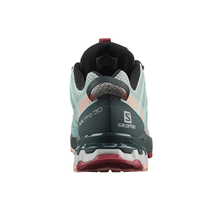 SALOMON XA Pro 3D V8 Outdoor Shoes Women's Low Top Teal/Black-3