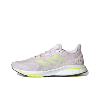 Adidas Supernova +CC Abrasion Resistant Breathable Low Top Running Shoes Women's Soft Pink
