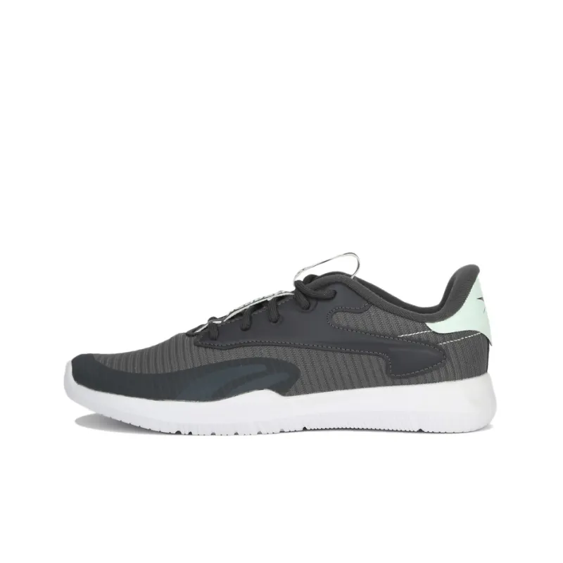 Reebok Fitness Smash Wear-Resistant Low-Top Running Shoes Women's Graphite Black-0