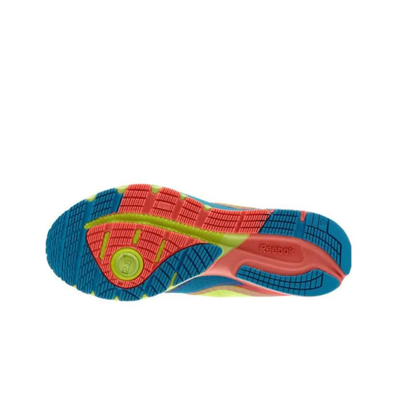 Reebok Running Shoes Women's Low-Top Neon Green/Pink-4