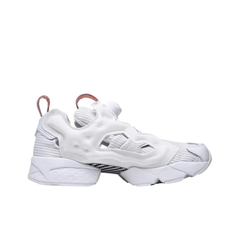 Reebok Instapump Fury Anti Slip Wear Resistant Low Top Casual Running Shoes Unisex Cloud White-1