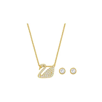 Swarovski Swan Swarovski Element, Metal Necklaces Women's