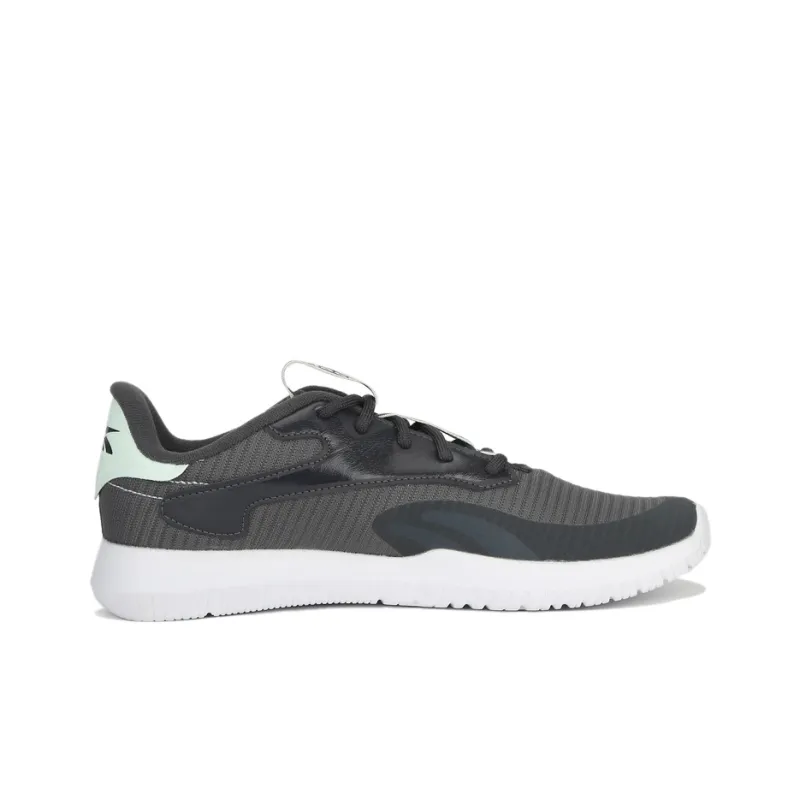 Reebok Fitness Smash Wear-Resistant Low-Top Running Shoes Women's Graphite Black-1