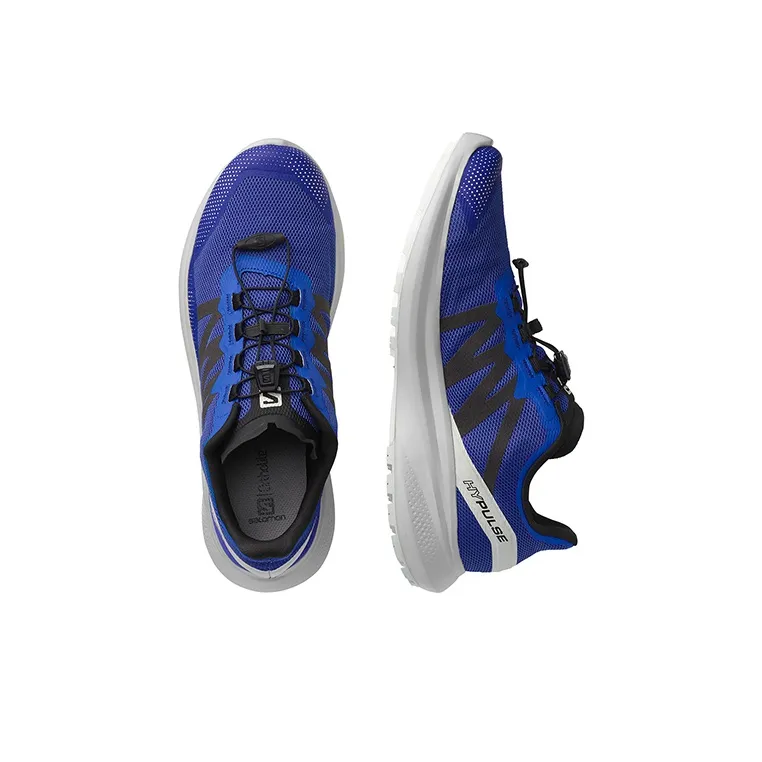 SALOMON Hypulse Wear-Resistant Low-Top Running Shoes Men's Blue-2