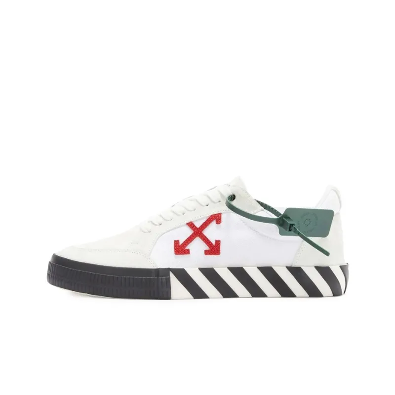 OFF WHITE Vulc Low White Red Black SS22-0