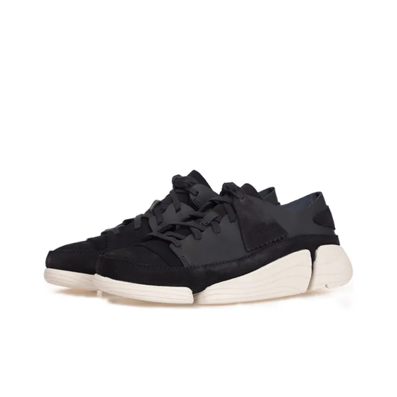 Clarks Trigenic Casual Shoes Women's Low-Top Black-3