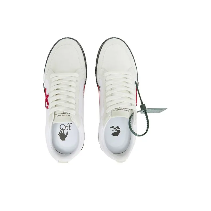 OFF WHITE Vulc Low White Red Black SS22-4