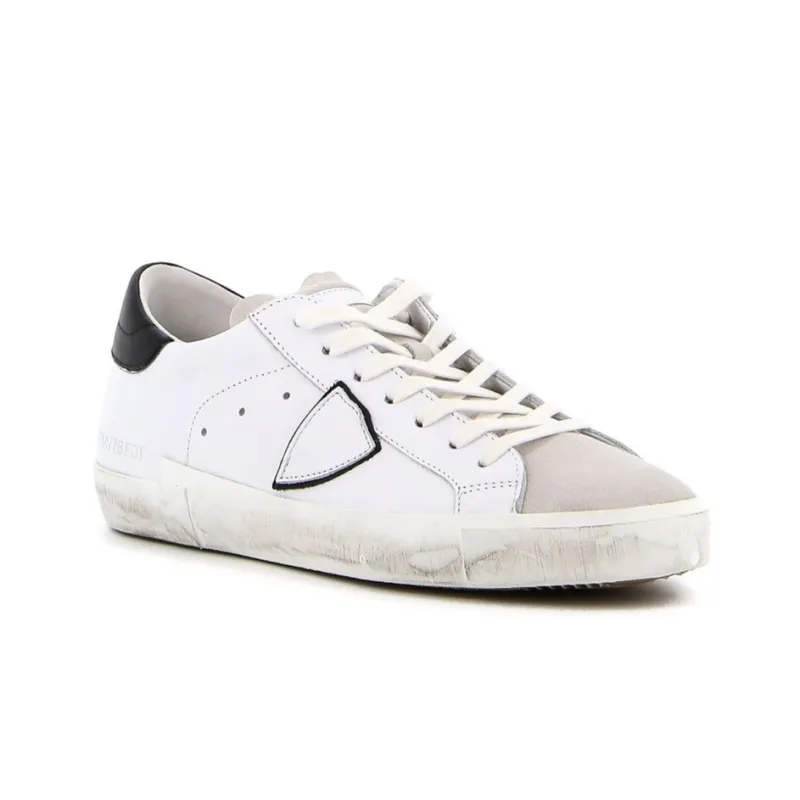 PHILIPPE MODEL Paris Distressed Effect Low-top Sneakers-2