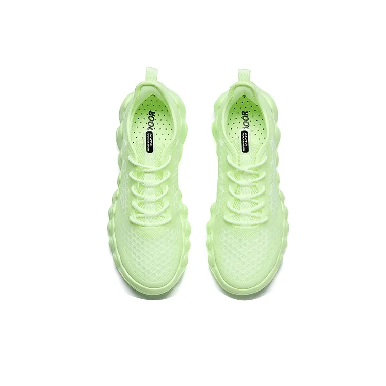 Anta Outdoor Collection Cushioning Anti Slip Wear Resistant Breathability Low Top Casual Shoes Men's Green-3