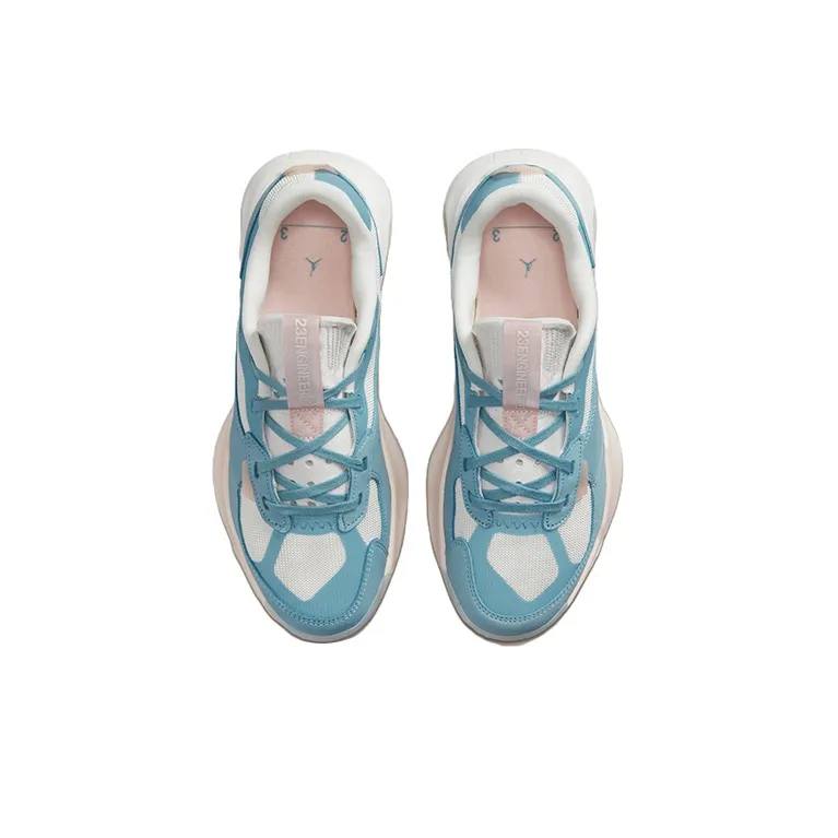 Jordan Air 200E Summit White Worn Blue Atmosphere Women's-3