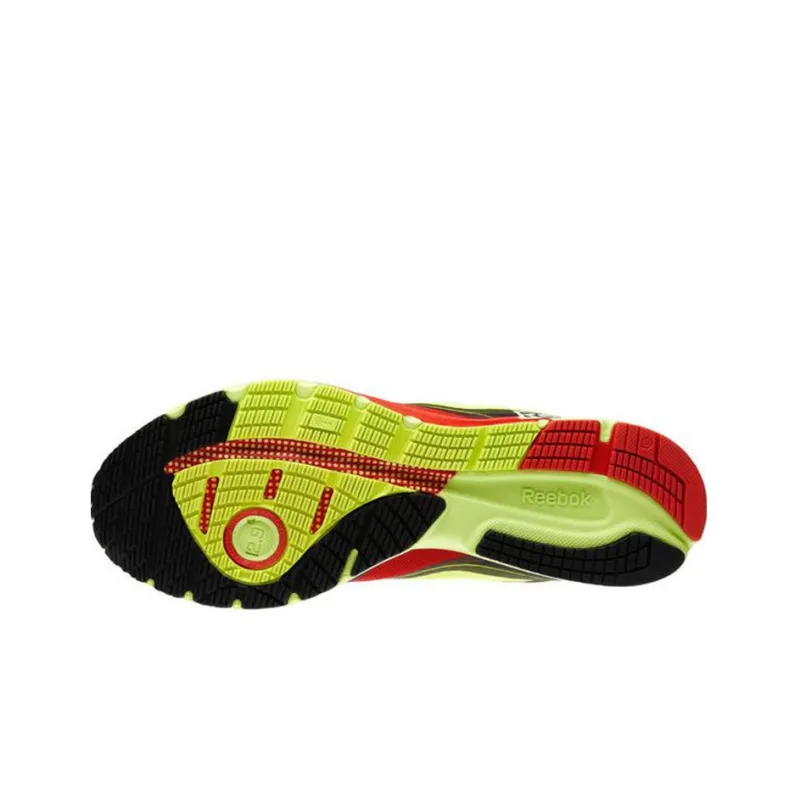 Reebok Running Shoes Men Low-Top Neon Green-4