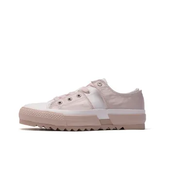 PACO GIL Skateboard Shoes Women's Low-Top White Pink
