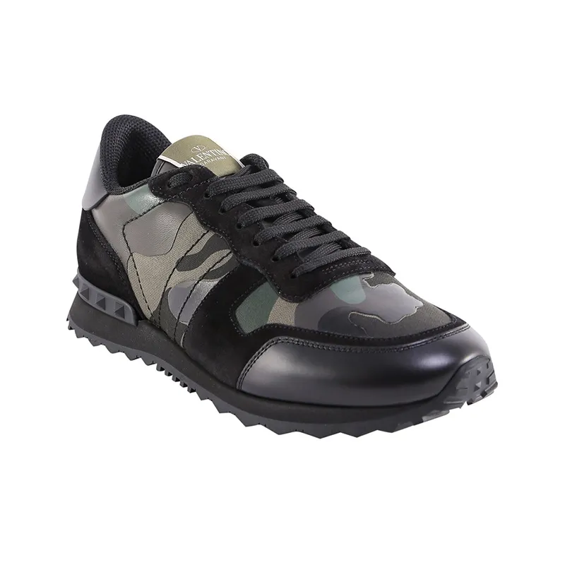 Valentino Garavani Rockrunner Lace Up Sneakers-1
