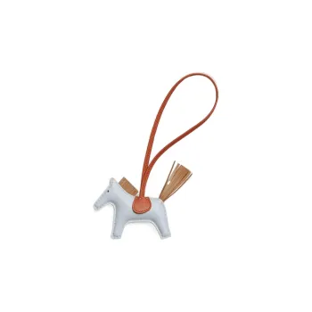 HERMES Pendants Unisex Light Blue