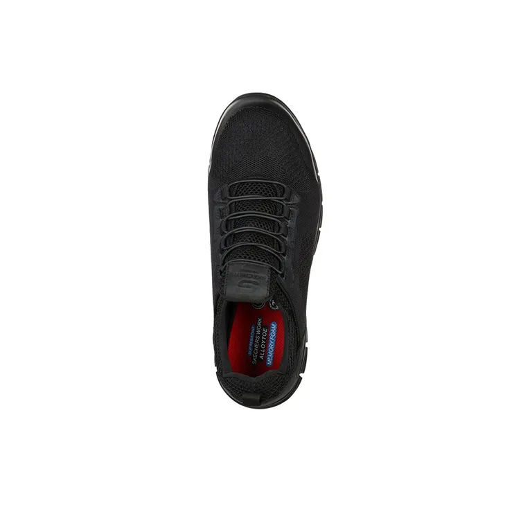 Skechers Synergy Cushioned Anti-Slip Wear-Resistant Breathable Lightweight Low-Top Casual Shoes Black-2
