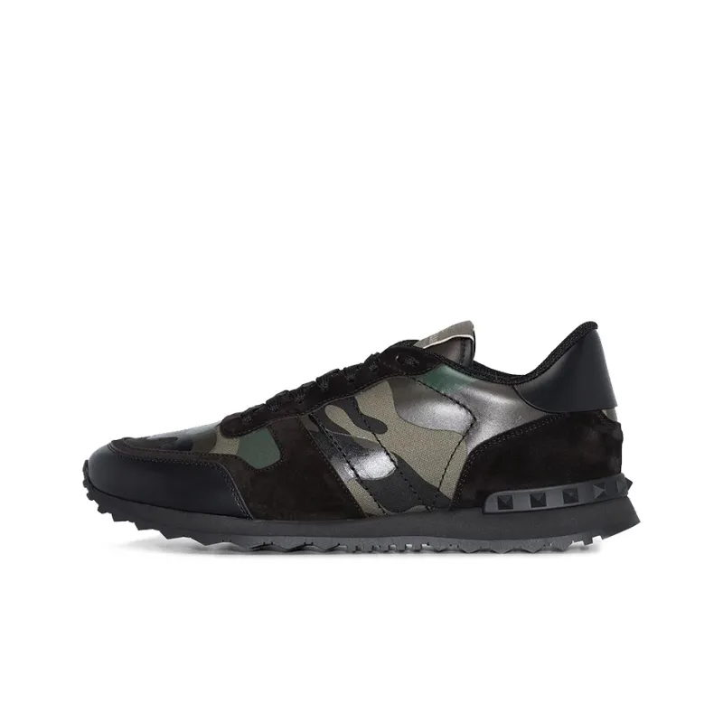 Valentino Garavani Rockrunner Lace Up Sneakers-0
