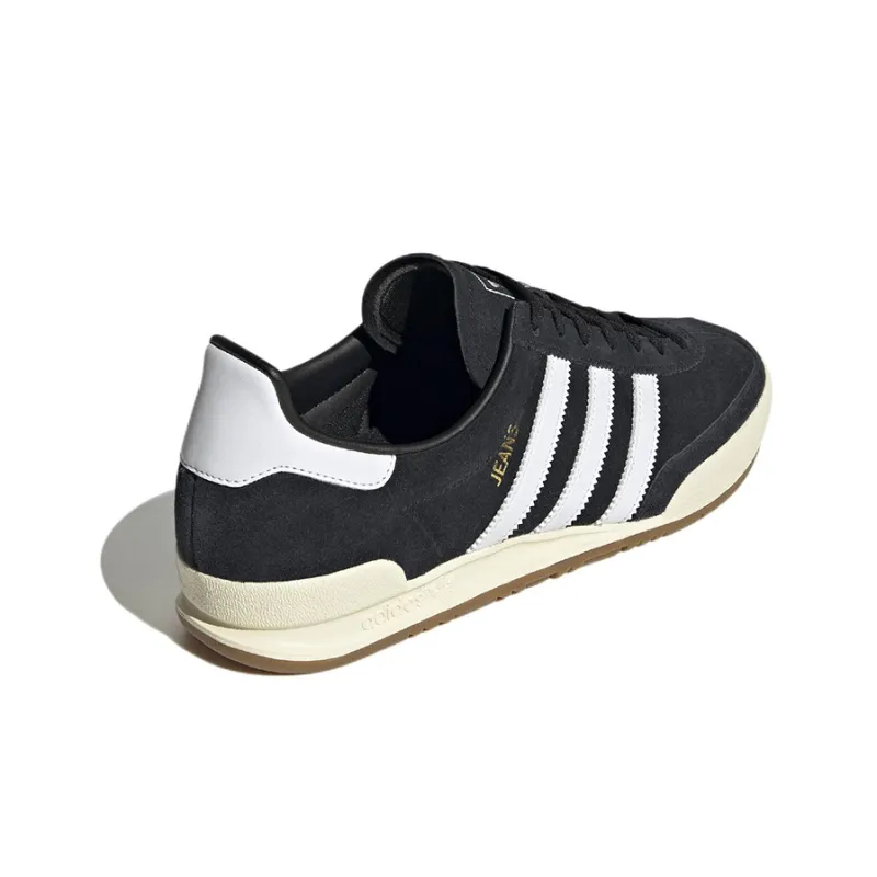 Adidas Originals Jeans Casual Shoes Men Low Top Black/White-3