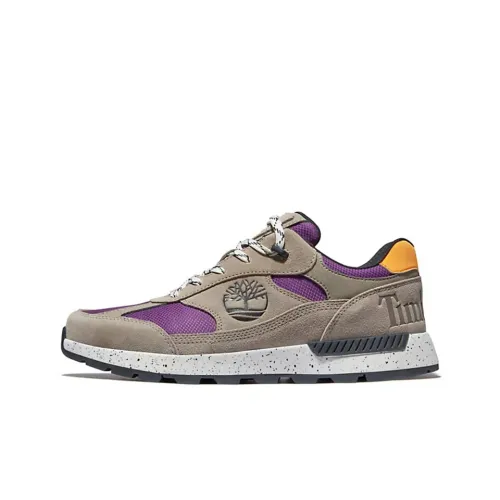 Timberland Field Trekker Casual Shoes Men Low-Top Gray/Purple