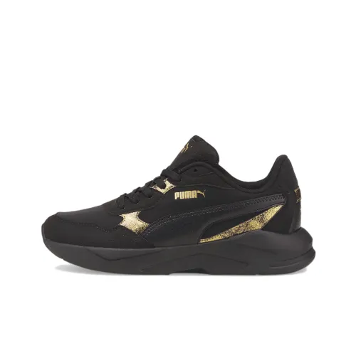 PUMA X-Ray Speed Casual Shoes Women's Mid-Top Black/Gold