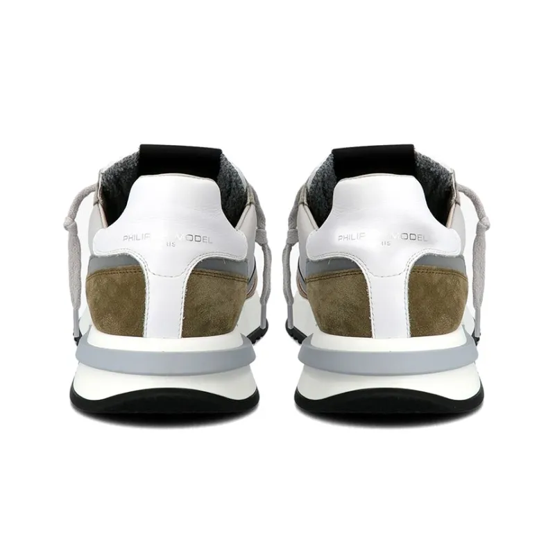 PHILIPPE MODEL Paris Side Logo-patch Sneakers-3
