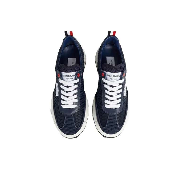 THOM BROWNE Casual Shoes Women's Low Top Blue-3