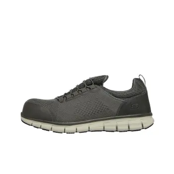 Skechers Synergy Casual Shoes Men Low-Top Gray/Black