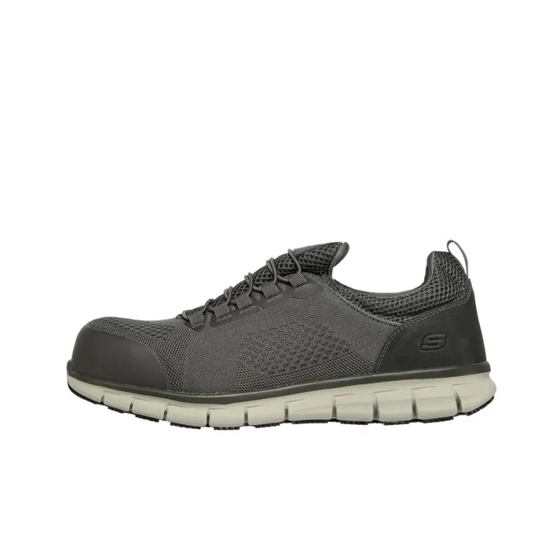 Skechers Synergy Casual Shoes Men Low-Top Gray/Black-0