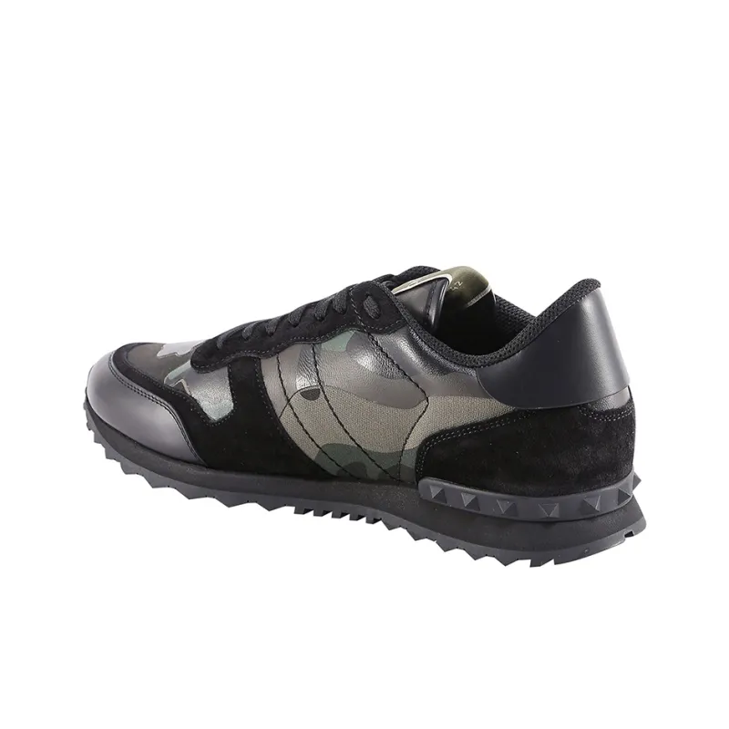 Valentino Garavani Rockrunner Lace Up Sneakers-2