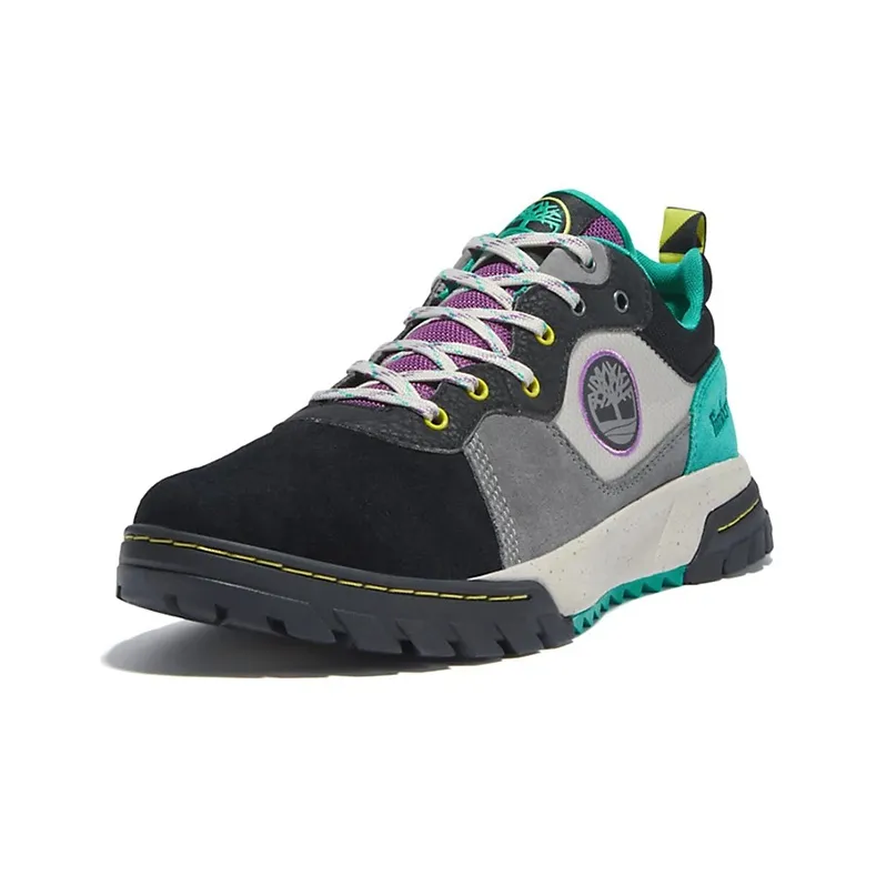 Timberland Boulder Casual Shoes Men Low-Top Black/Gray/Green-2