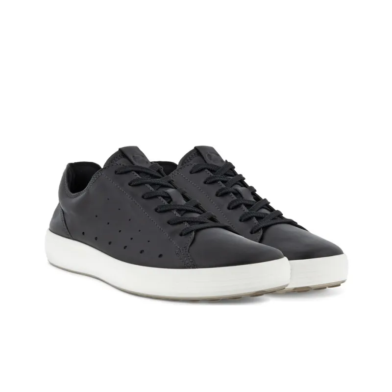Ecco Soft 7 Stylish Skateboarding Shoes Men's Black-3