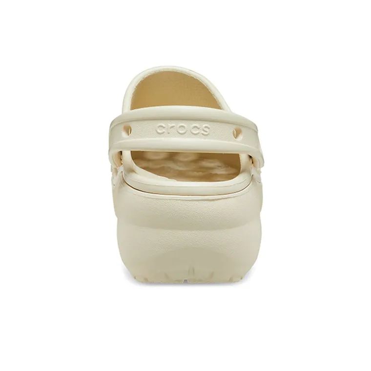 Crocs Classic Platform Clog Bone Women's-4
