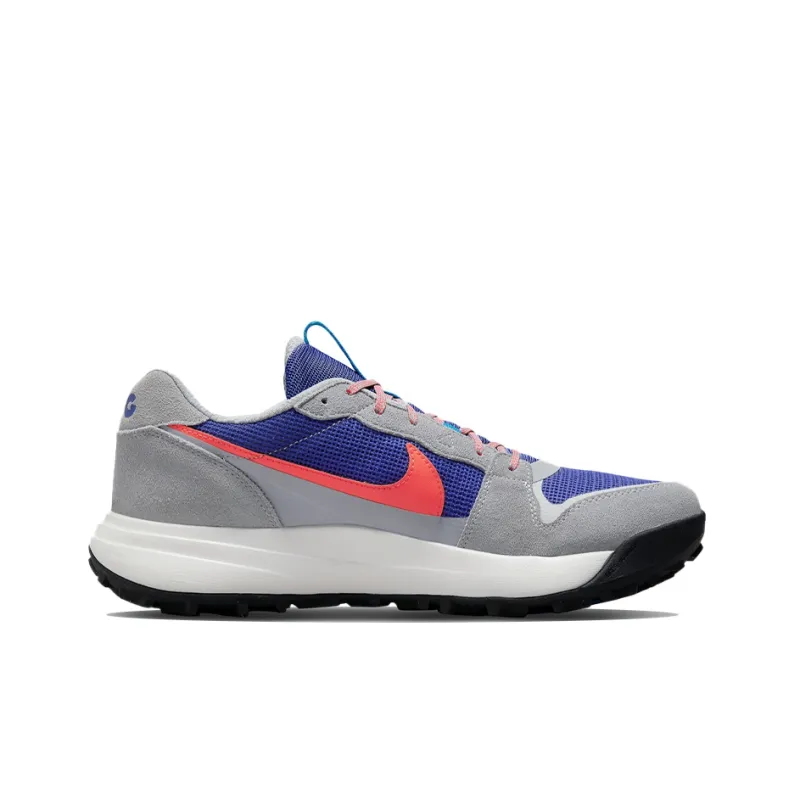 Nike Acg Lowcate Wolf Grey Bright Crimson-1