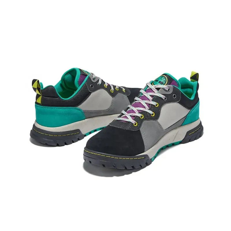 Timberland Boulder Casual Shoes Men Low-Top Black/Gray/Green-4