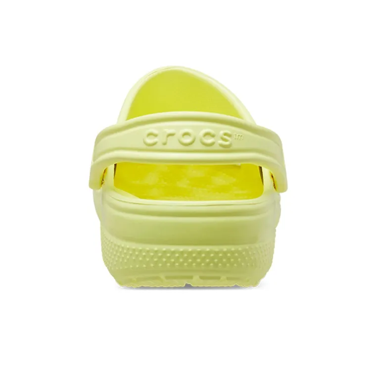 Crocs Classic Clog Beach Unisex Yellow Sandals-4