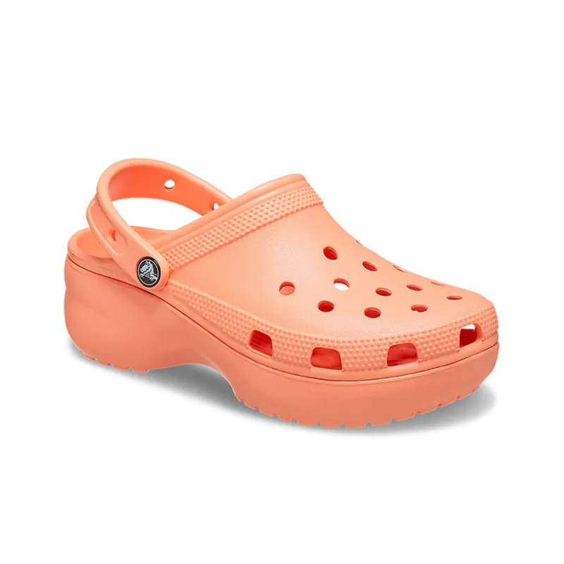 Crocs Classic Platform Clog Papaya Women's-2