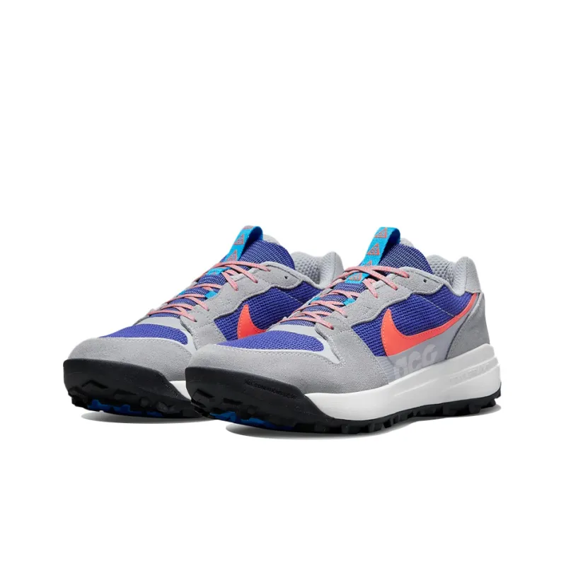 Nike Acg Lowcate Wolf Grey Bright Crimson-2