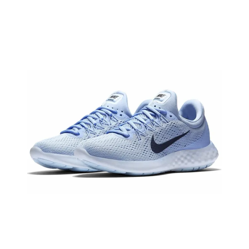 Nike Lunar Skyelu Cushioning Anti-Slip And Wear-Resistant Low-Top Running Shoes Women's Light Blue-2