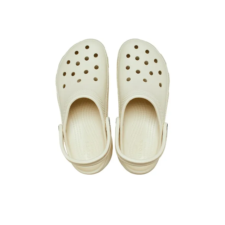 Crocs Classic Platform Clog Bone Women's-3