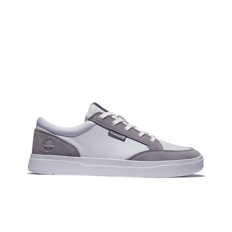 Timberland Davis Square Skateboard Shoes Men Low-Top Gray/White-1