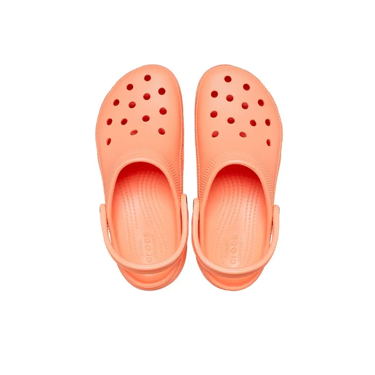 Crocs Classic Platform Clog Papaya Women's-3